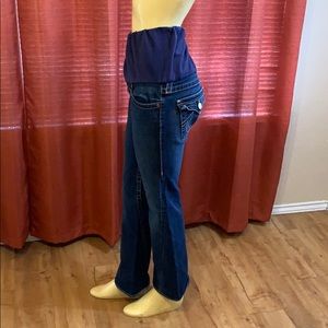 TRUE RELIGION Maternity Bootcut Jeans 32x30 petite
